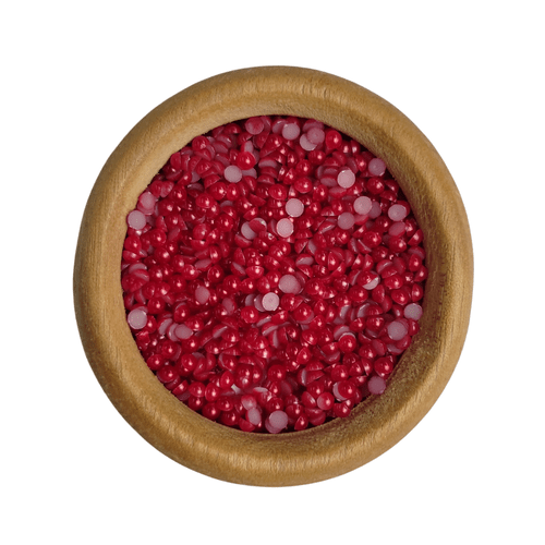 Meia Pérola N° 3 - 25g - Vermelho