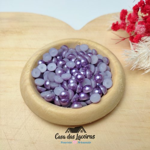 Meia Pérola N° 6 - 25g - Lavanda