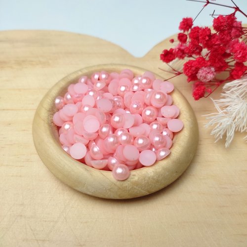 Meia Pérola N° 6 - 25g - Rosa Bebê