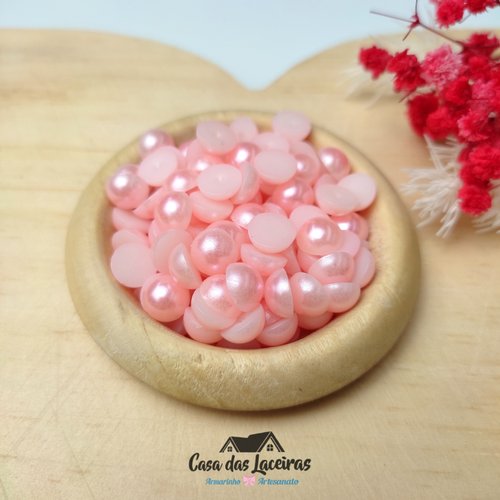 Meia Pérola N° 8 25g - Rosa Bebê