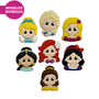 Aplique Emborrachado - Princesas Perfil - 2 Unidades