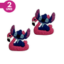 Aplique Emborrachado - Stitch e Angel Flamingo - 2 Unidades