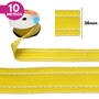 Fita Corda Sinimbu 38mm - Cores Diversas - 10 Metros