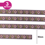 Fita Ponto Russo 10mm - Cores Diversas - 3 Metros