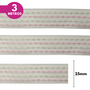 Fita Voal Pespontada 25mm - Cores Diversas - 3 Metros
