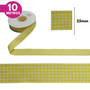 Fita Xadrez  Lm 25mm - Cores Diversas - 10 Metros