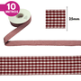 Fita Xadrez  Lm 25mm - Cores Diversas - 10 Metros