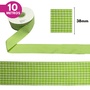 Fita Xadrez  Lm 38mm - Cores Diversas - 10 Metros