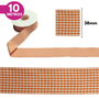Fita Xadrez  Lm 38mm - Cores Diversas - 10 Metros