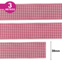 Fita Xadrez Lm 38mm - Cores Diversas - 3 Metros
