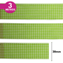 Fita Xadrez Lm 38mm - Cores Diversas - 3 Metros